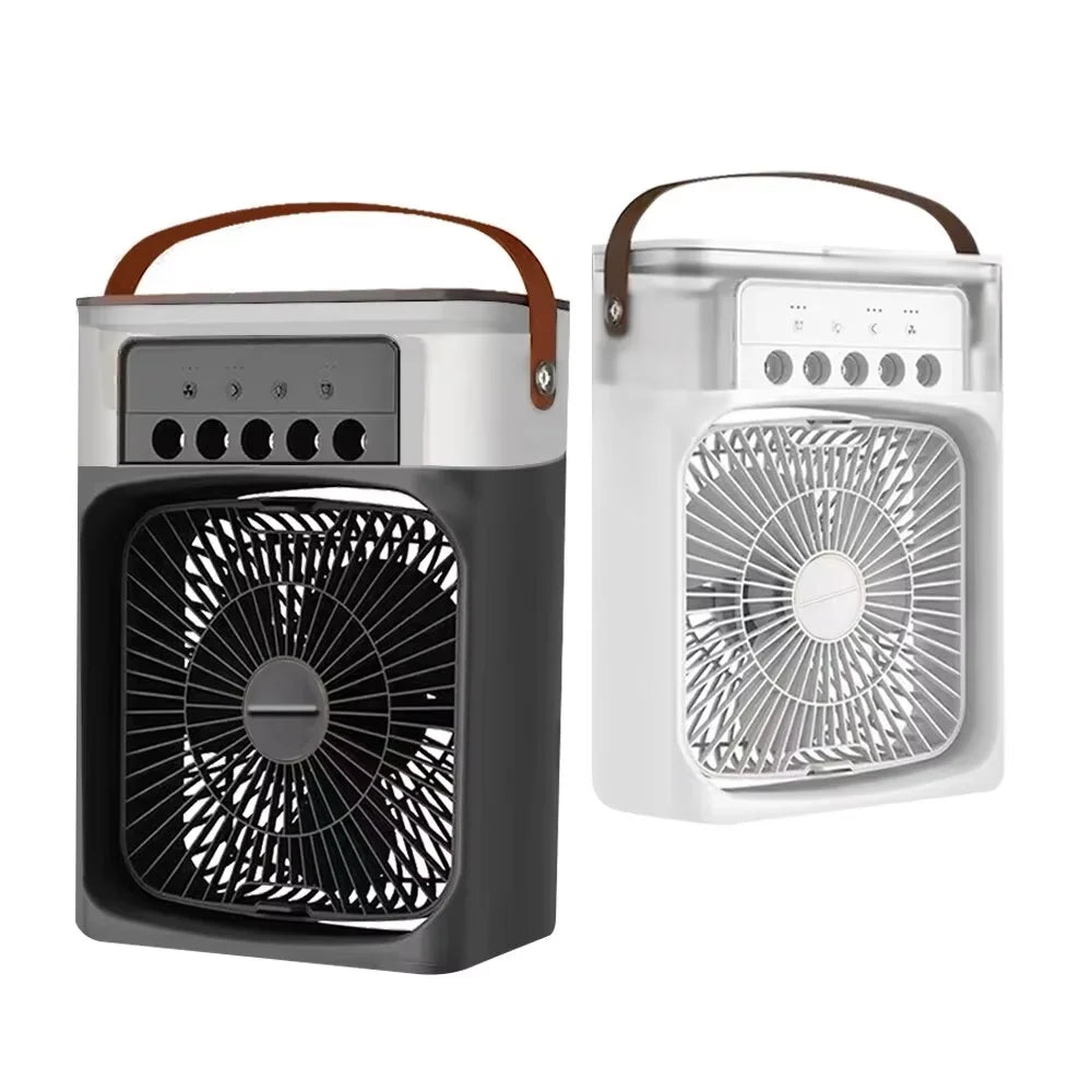 Portable 3 In 1 Fan Air conditioner with LED Night Lights